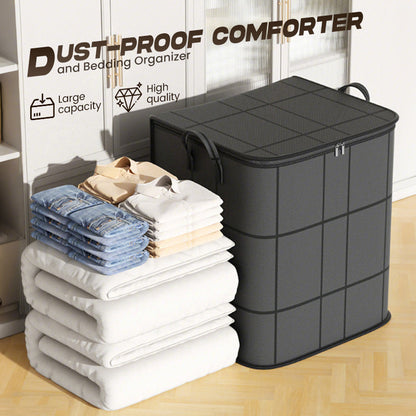 📢⏰🌿 PROMO -50% ! Housse de Protection pour Couette & Linge de Lit – Grande Capacité, Tissu Non Tissé Résistant & Pliable (4 Tailles)