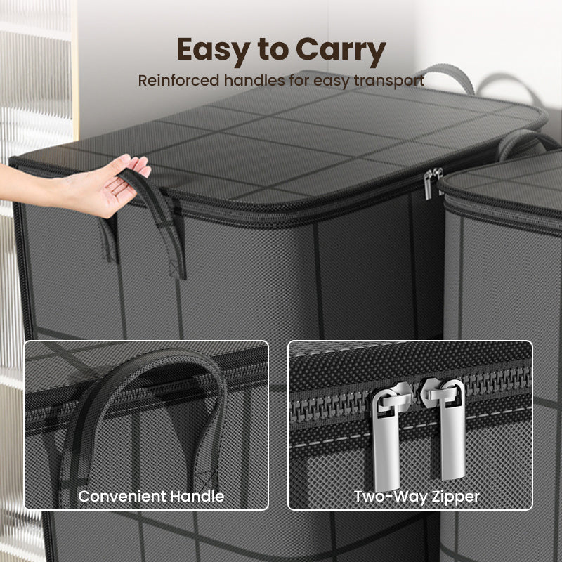 📢⏰🌿 PROMO -50% ! Housse de Protection pour Couette & Linge de Lit – Grande Capacité, Tissu Non Tissé Résistant & Pliable (4 Tailles)