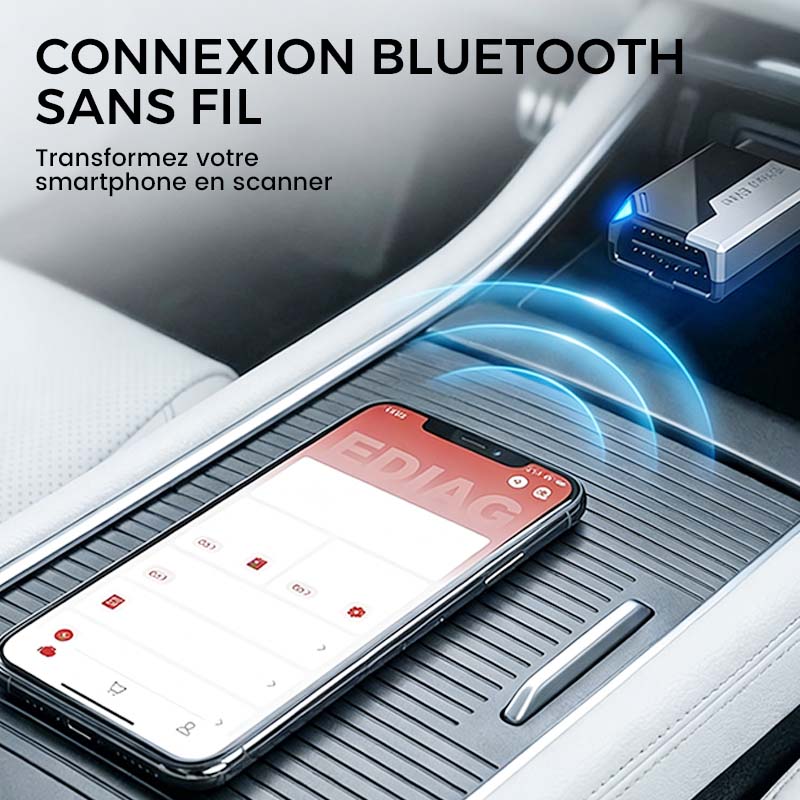 Scanner de diagnostic Bluetooth pour voiture