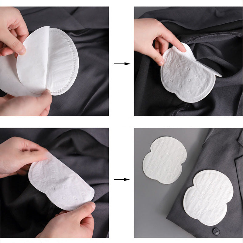 Coussinets anti-transpiration jetables ultra-fins pour les aisselles