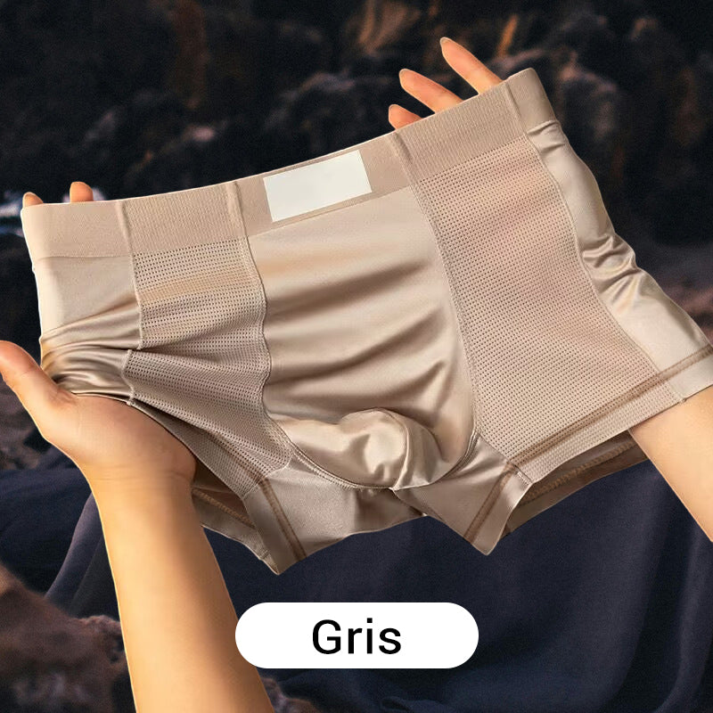 Boxers respirants en maille pour hommes