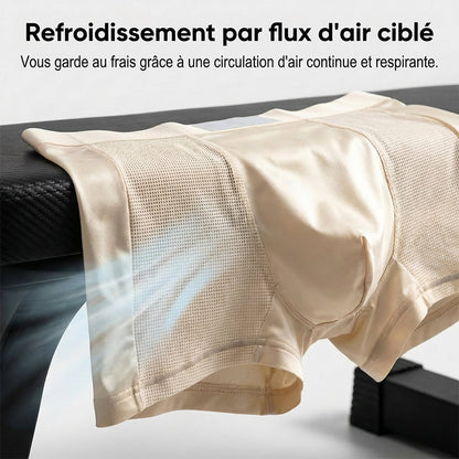Boxers respirants en maille pour hommes