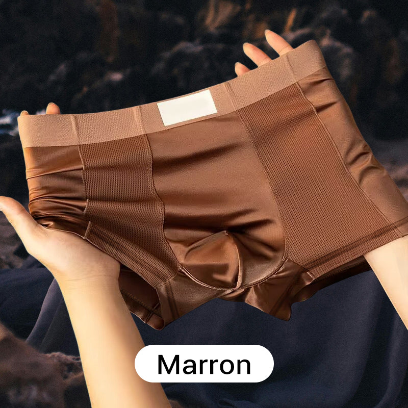 Boxers respirants en maille pour hommes