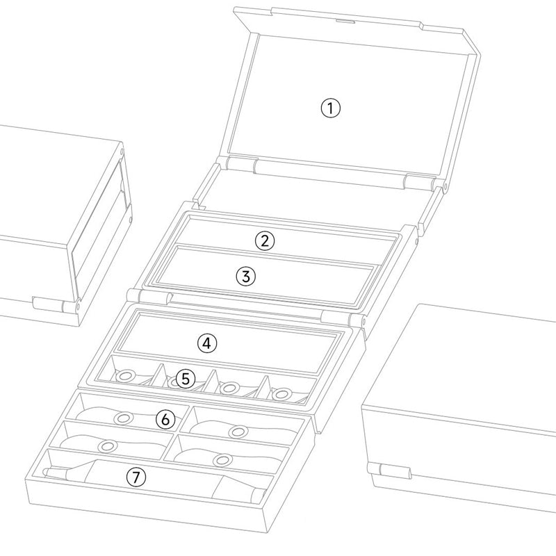 Kit 3 en 1 : eye-liner et tampon pour les cils inférieurs