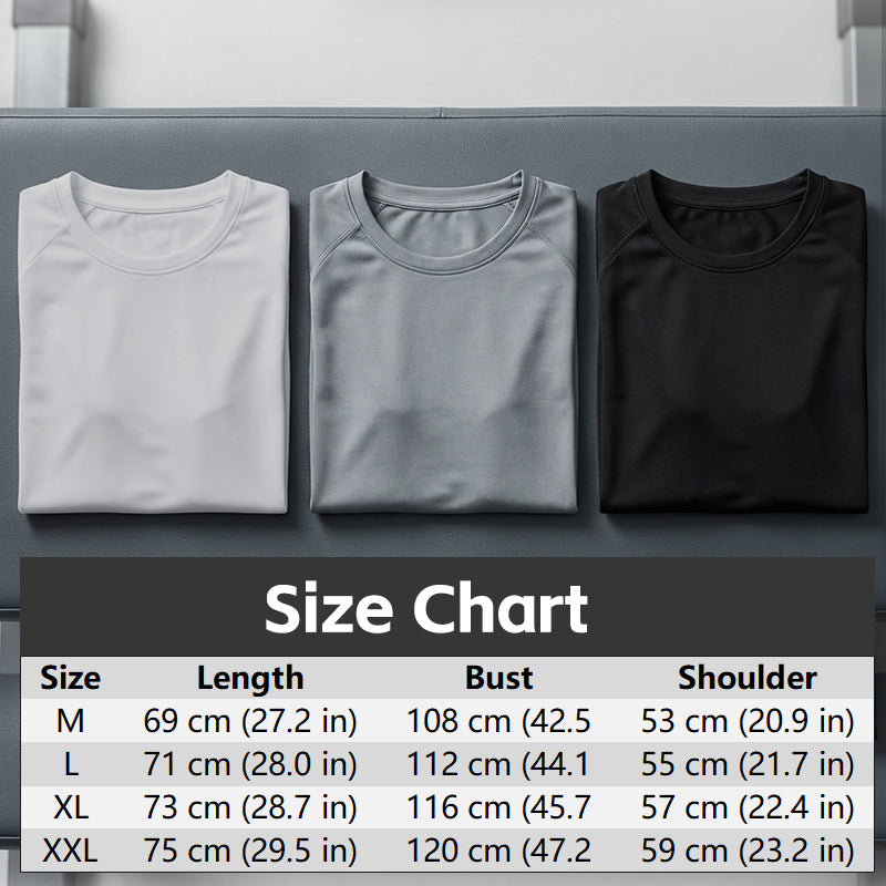 T-shirt performant à séchage rapide pour homme