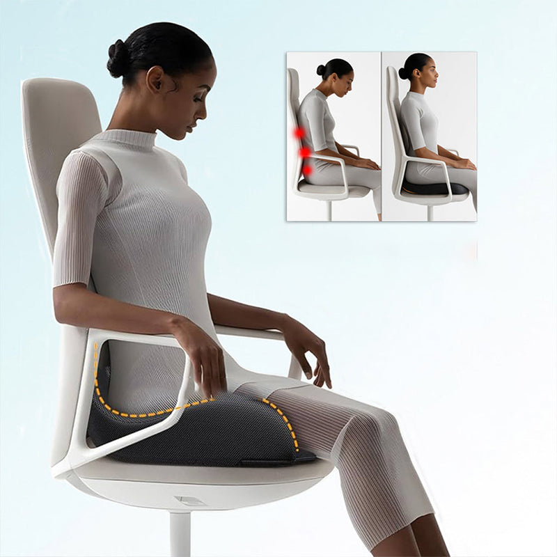 💺 50% de Réduction 🌿 Coussin de Siège Ergonomique 2026 – Soutien Lombaire Optimal, Mousse à Mémoire de Forme & Confort Bureau/Voiture 🧘‍♂️