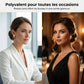 Boucles d'oreilles puces florales style vintage pour femme