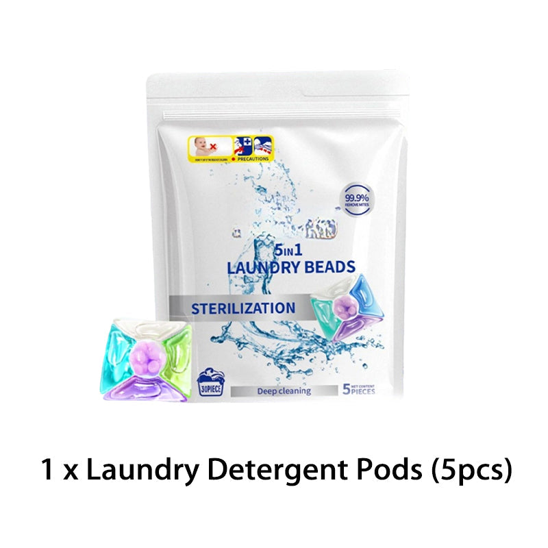 Capsules de lessive pour un nettoyage en profondeur et une stérilisation (5 pièces)
