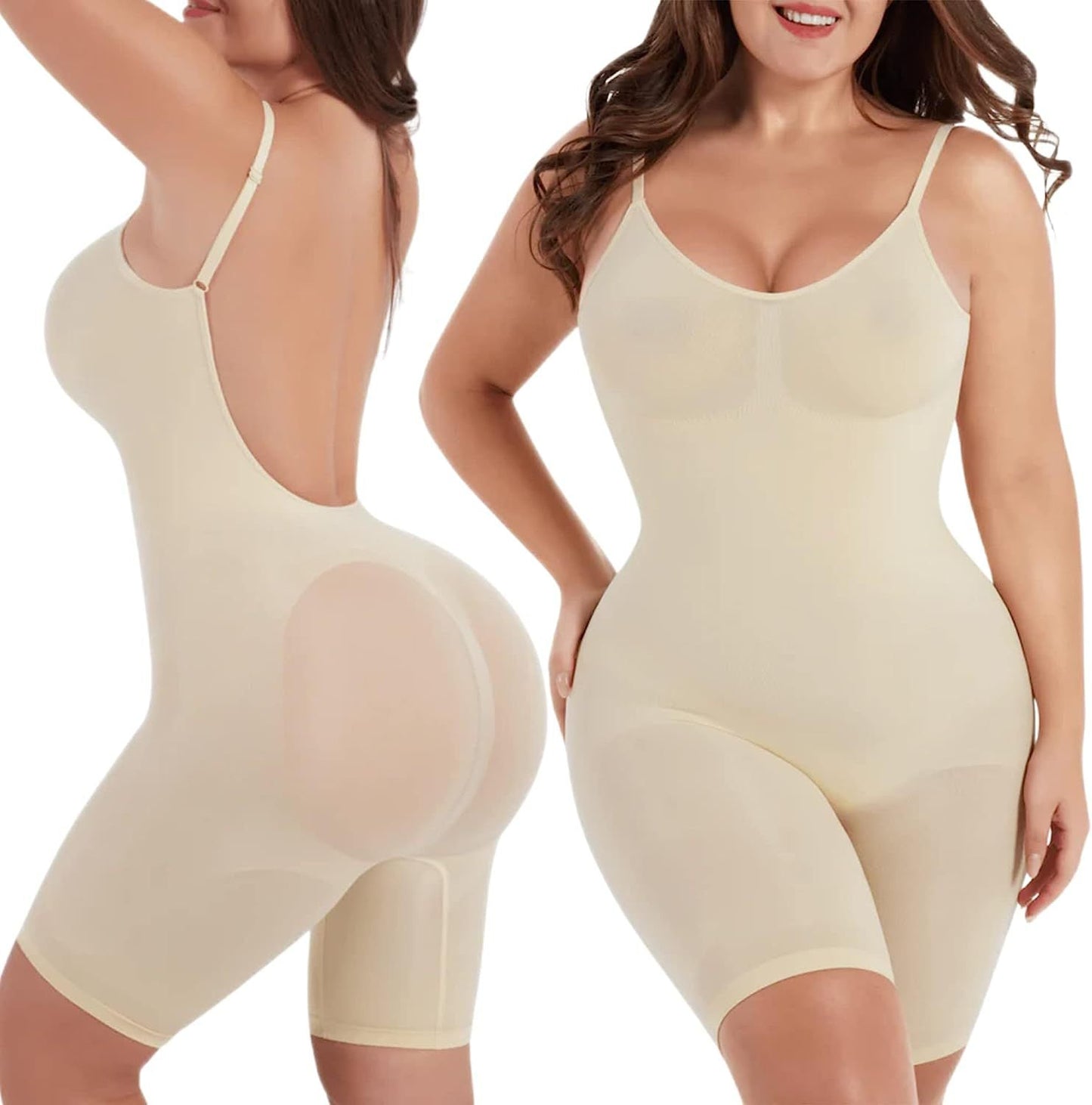 Body sculptant dos nu pour femme