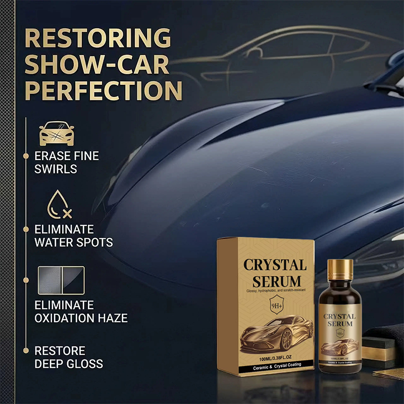 🔥 Kit de revêtement céramique pour voiture - Sérum cristal