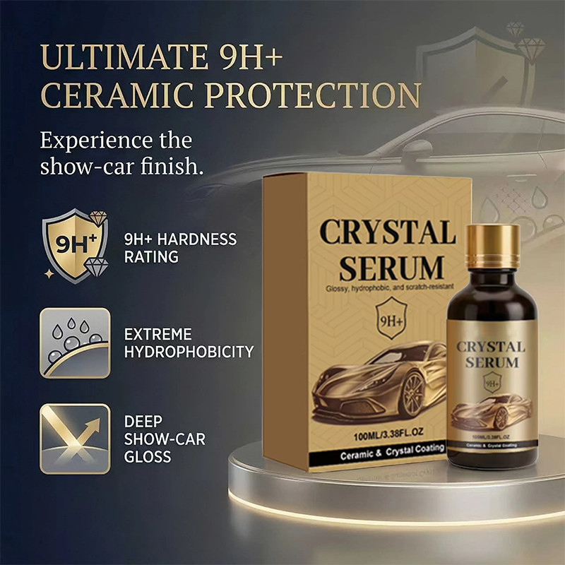 🔥 Kit de revêtement céramique pour voiture - Sérum cristal