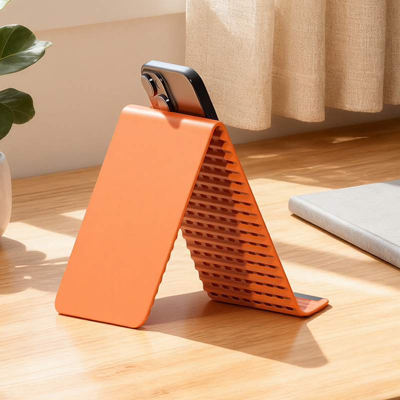 🥳 Best-seller 2026 🥳💞 Plus de 50 000 exemplaires vendus ! 🛋️✨ 54 % de réduction ! Support de téléphone pliable en silicone — Réglez l'angle à votre guise pour soulager les douleurs cervicales. Ultra-compact, conception antidérapante. 📱🛡️