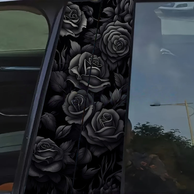 Protection anti-rayures pour montant B 🚗 Protège des rayures de clés + design haute définition + protection UV. Facile à poser soi-même, elle redonne un aspect neuf à votre voiture ! 🎨