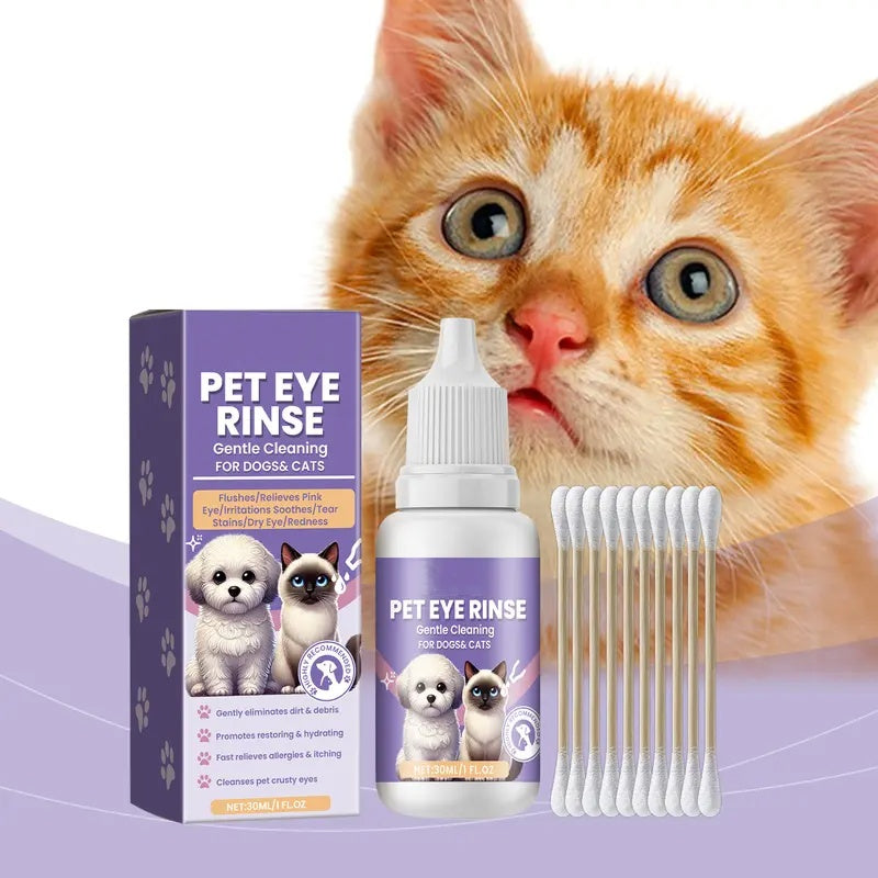 🌿Lotion oculaire douce pour chiens et chats🐶🐱