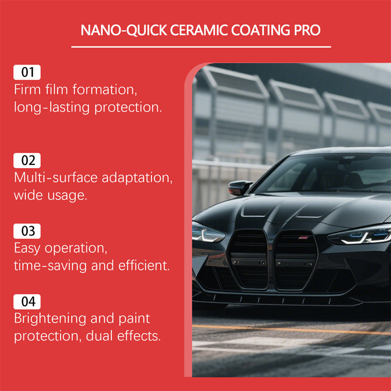 Spray de finition pour voiture à effet rapide et ultra-brillant