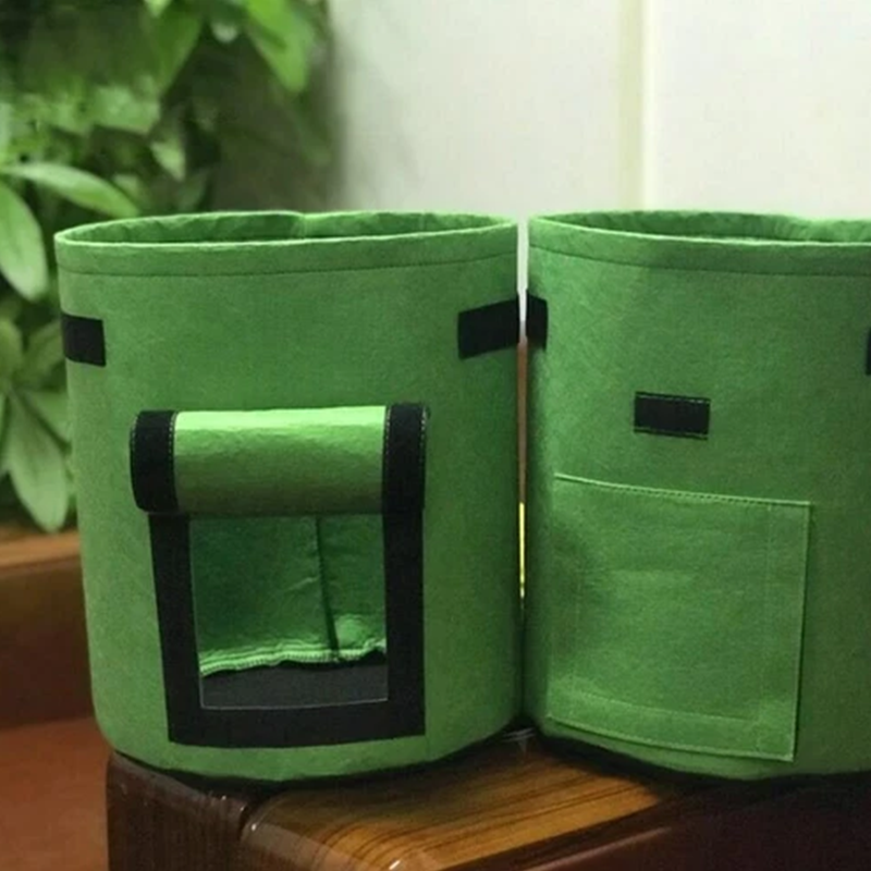 📢📢50 %  DE RÉDUCTION !!!🌱 Cultivez malin : Sac de plantation avec fenêtre de récolte !