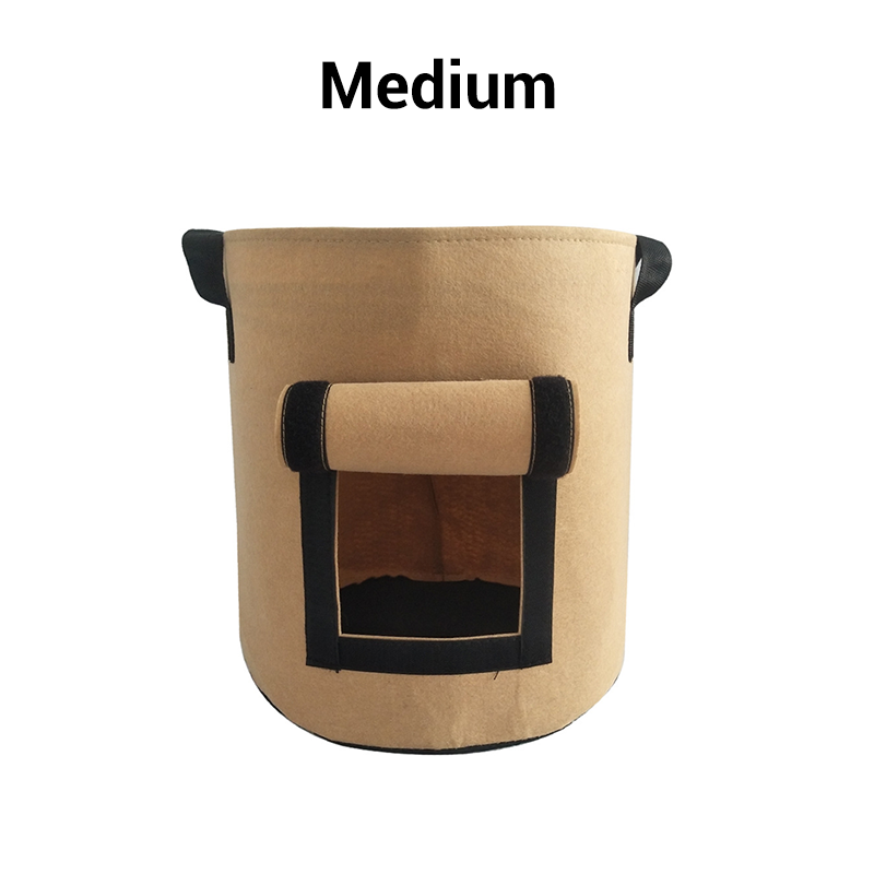 📢📢50 %  DE RÉDUCTION !!!🌱 Cultivez malin : Sac de plantation avec fenêtre de récolte !
