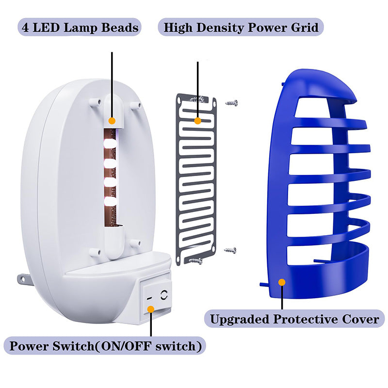 Lampe anti-moustiques silencieuse pour la chambre à coucher