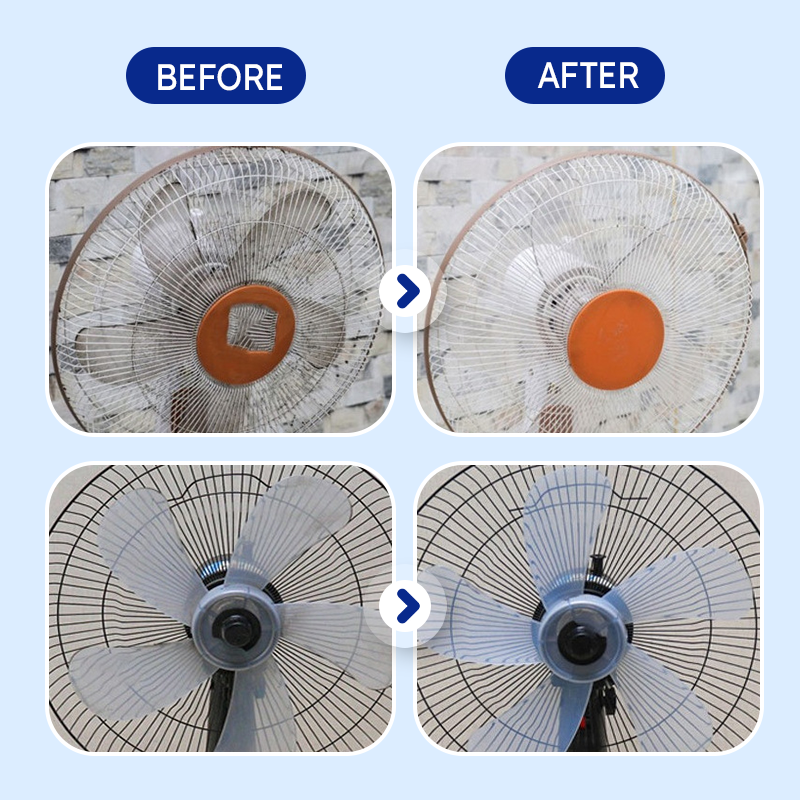 Spray dépoussiérant et nettoyant pour ventilateur
