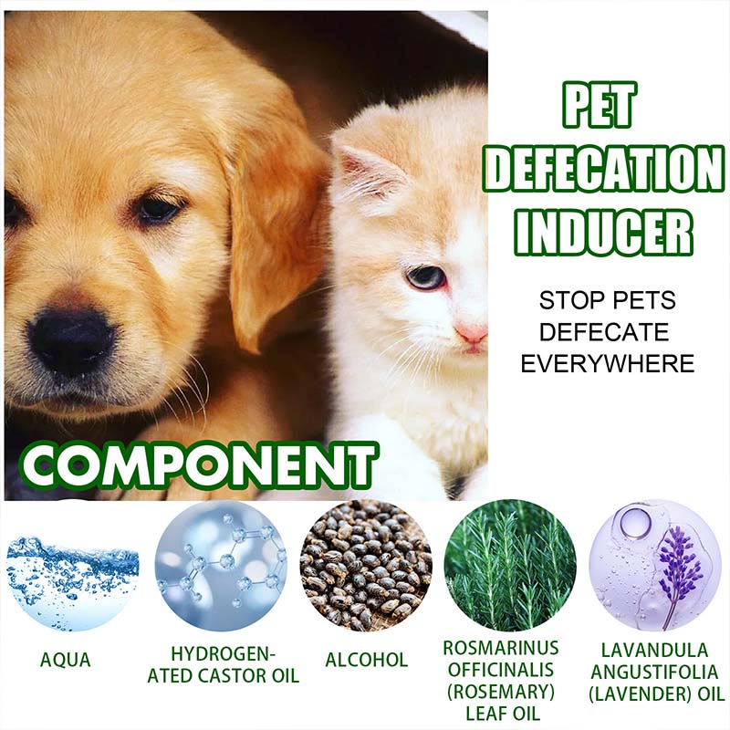 Pet Positioning Defecation Inducer Spray