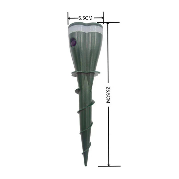 🔥⏳ PROMO FLASH 50% ! Répulsif Anti-Taupes Solaire et Étanche – Vibrations Sismiques Silencieuses, Installation Facile, Protection Continue 🌱