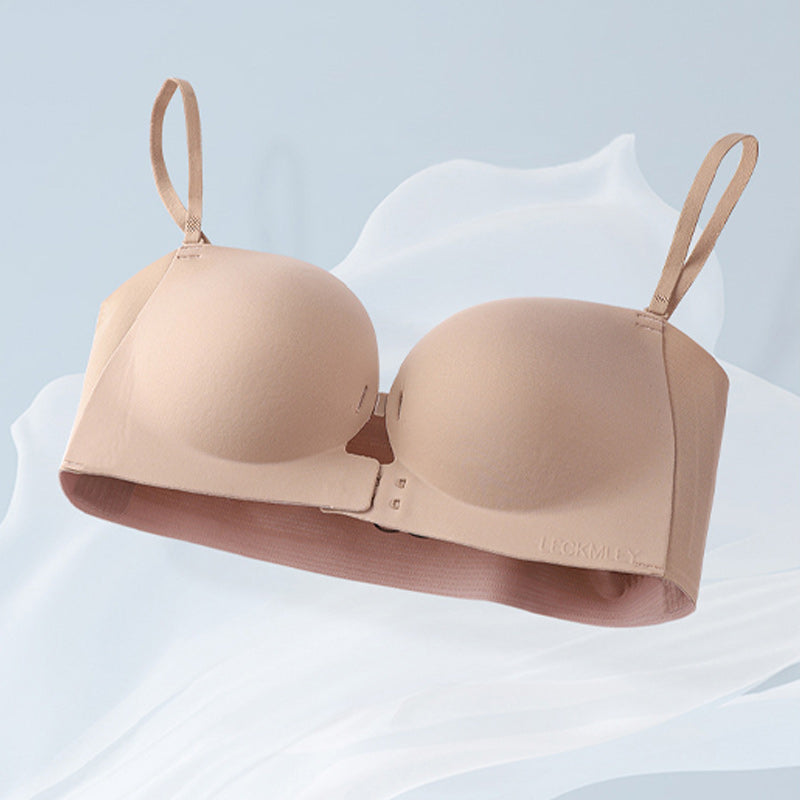 💜Soutien-gorge sans coutures à fermeture avant et bretelles réglables