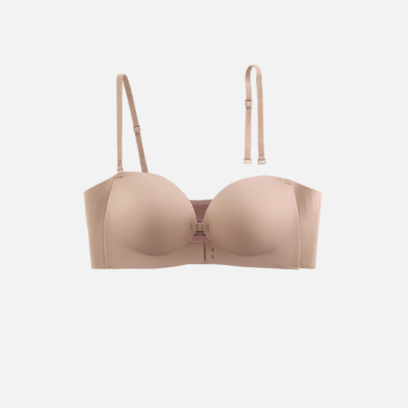 💜Soutien-gorge sans coutures à fermeture avant et bretelles réglables