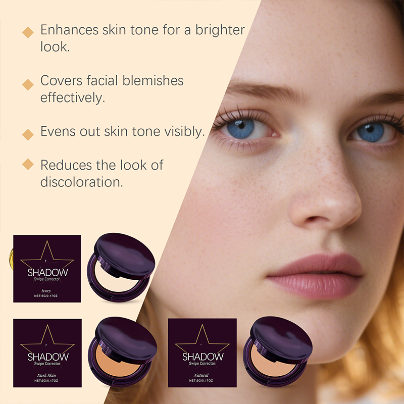 💄 PROMO LIMITÉE 50% DE RÉDUCTION ! ✨ Correcteur de Teint Léger et Éclatant – Couvrance Complète, Enrichi en Vitamine E, Longue Tenue 🌟