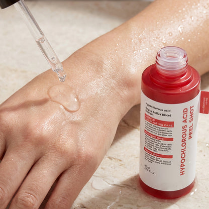 Sérum exfoliant à l'acide hypochloreux