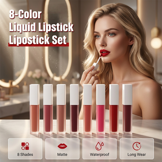 ⏰🔥OFFRE LIMITÉE : 50 % DE RÉDUCTION ! 💄 Rouge à lèvres liquide waterproof et longue tenue – Couleur intense, sans bavure et tenue impeccable toute la journée ✨💋