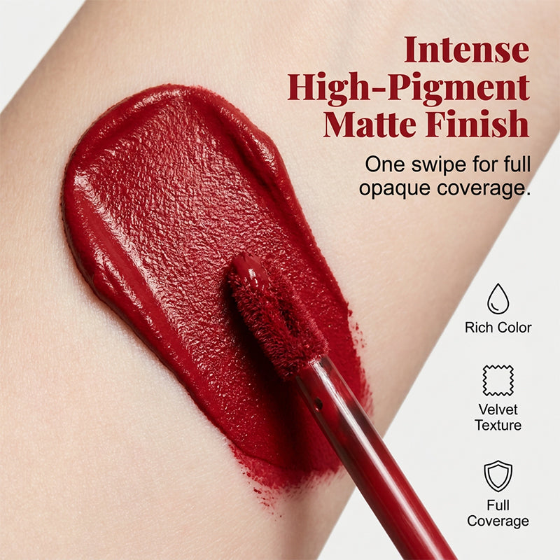 ⏰🔥OFFRE LIMITÉE : 50 % DE RÉDUCTION ! 💄 Rouge à lèvres liquide waterproof et longue tenue – Couleur intense, sans bavure et tenue impeccable toute la journée ✨💋