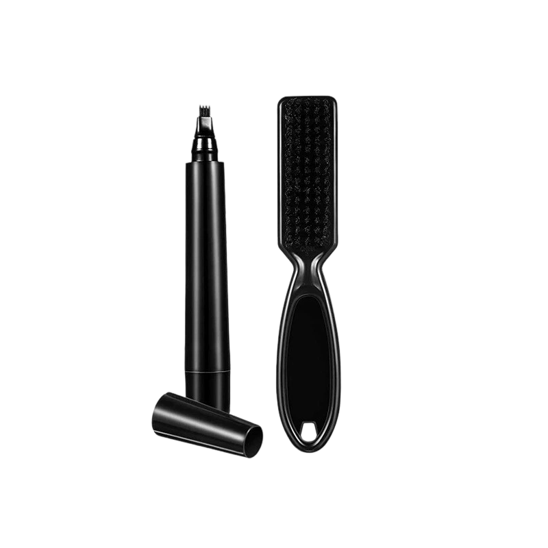 Kit stylo et pinceau pour remplir la barbe (homme)