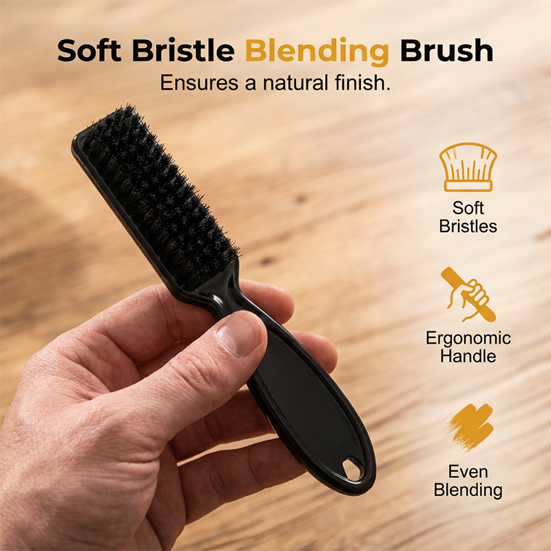Kit stylo et pinceau pour remplir la barbe (homme)