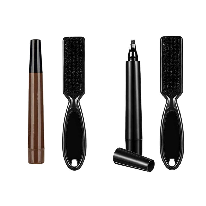 Kit stylo et pinceau pour remplir la barbe (homme)