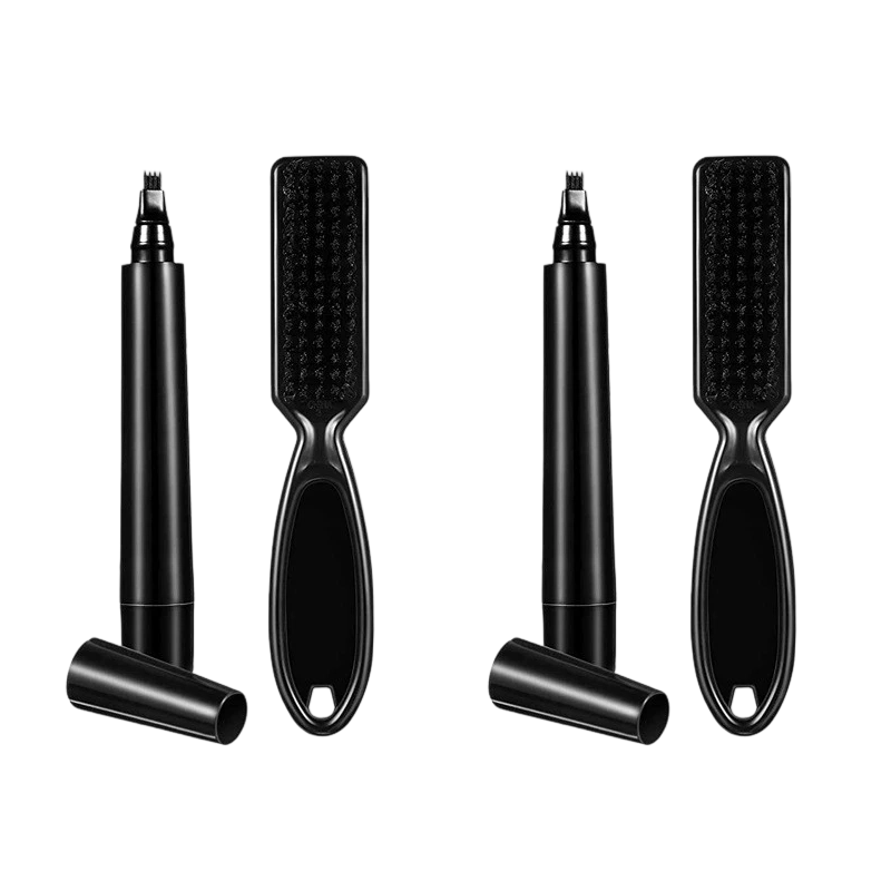 Kit stylo et pinceau pour remplir la barbe (homme)