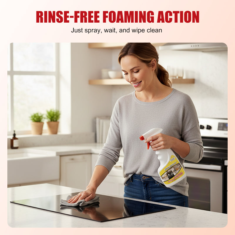 🧼 Dégraissant puissant pour la cuisine – Vaporisez, essuyez, faites briller – Sans rinçage ! 🍳✨ Efficace contre la graisse, doux pour les surfaces – le nouvel allié indispensable de votre cuisine. 💪🧽