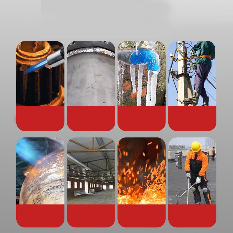 Jeu de chalumeaux à gaz liquéfiés réglables