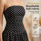 Robe bustier à pois tendance pour femme