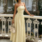 Robe bustier à pois tendance pour femme