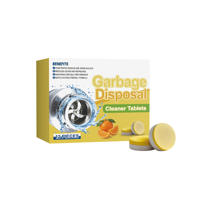 Comprimés nettoyants et désodorisants pour broyeur à déchets