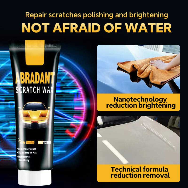 Cire Efface Rayures et Micro-rayures 120g pour Voiture