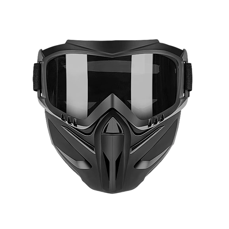Masque facial intégral détachable