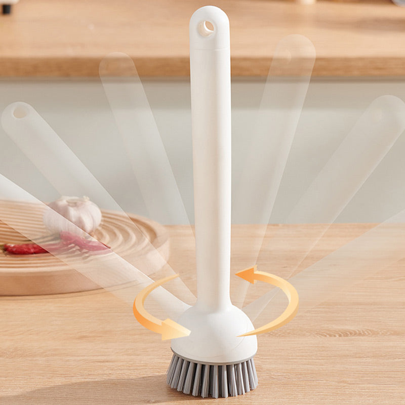 Ensemble de brosses à casseroles suspendues et rotatives