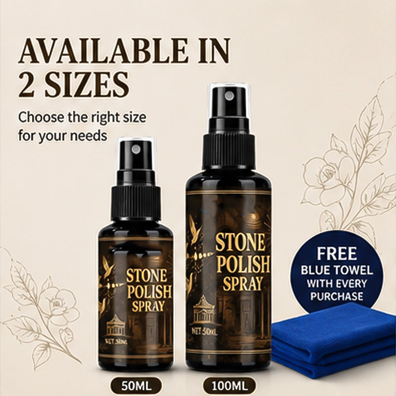 Spray de polissage Tombstone avec serviette