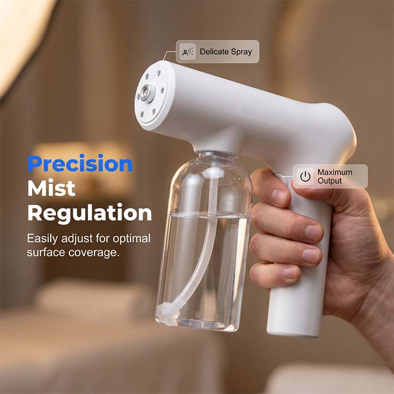 🥳PROMOTION EXCEPTIONNELLE 2026🥳💞Plus de 50 000 unités vendues !🚗🏠 50 % de réduction ! Pistolet de pulvérisation nano sans fil – Brume réglable, sans fil. Idéal pour la désinfection et le dépoussiérage. Un indispensable du nettoyage ! 🔫🌿