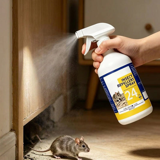 Spray répulsif multi‑usage contre les rongeurs