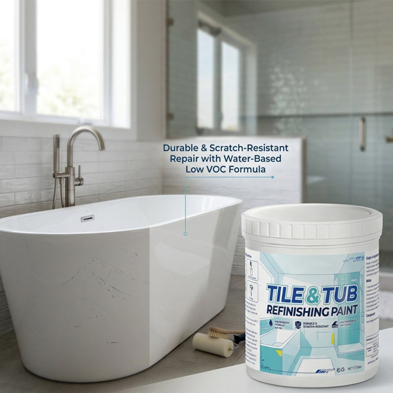 Kit de peinture de rénovation de qualité supérieure pour carrelage et baignoire