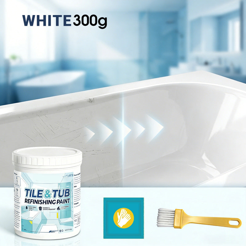 Kit de peinture de rénovation de qualité supérieure pour carrelage et baignoire