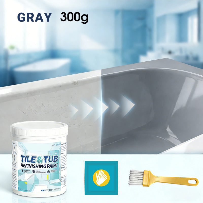 Kit de peinture de rénovation de qualité supérieure pour carrelage et baignoire