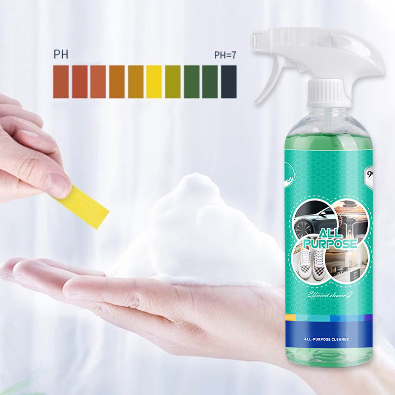 Nettoyant moussant multi-usages en spray pour voiture et maison